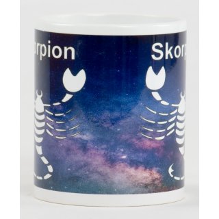 Sternzeichen Skorpion Kaffeetasse Bedruckt Spruch-Tasse Foto-Tasse Chef Teetasse Lustig Witzig Geschenk