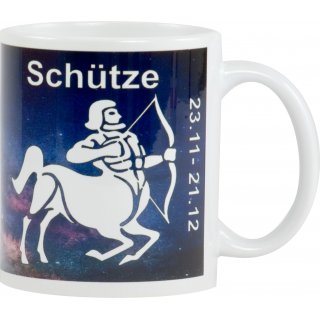 Sternzeichen Schütze Kaffeetasse Bedruckt Spruch-Tasse Foto-Tasse Chef Teetasse Lustig Witzig Geschenk